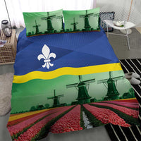 Netherlands Flevoland Province Bedding Set Flag Style