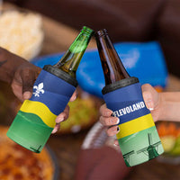 Netherlands Flevoland 4 in 1 Can Cooler Tumbler Flag Style