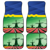 Netherlands Flevoland Province Car Mats Flag Style