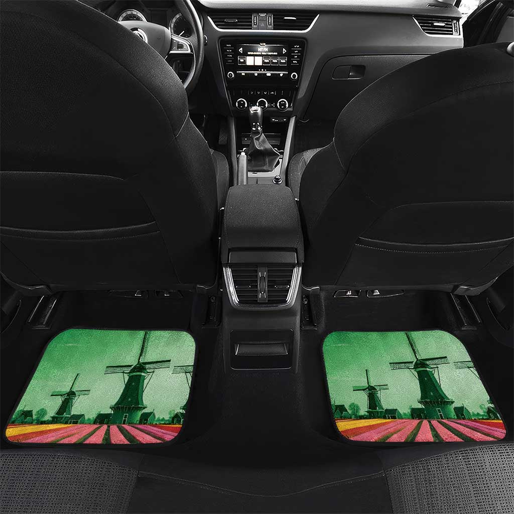 Netherlands Flevoland Province Car Mats Flag Style