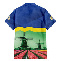 Netherlands Flevoland Province Family Matching Mermaid Dress and Hawaiian Shirt Flag Style