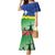 Netherlands Flevoland Province Family Matching Mermaid Dress and Hawaiian Shirt Flag Style