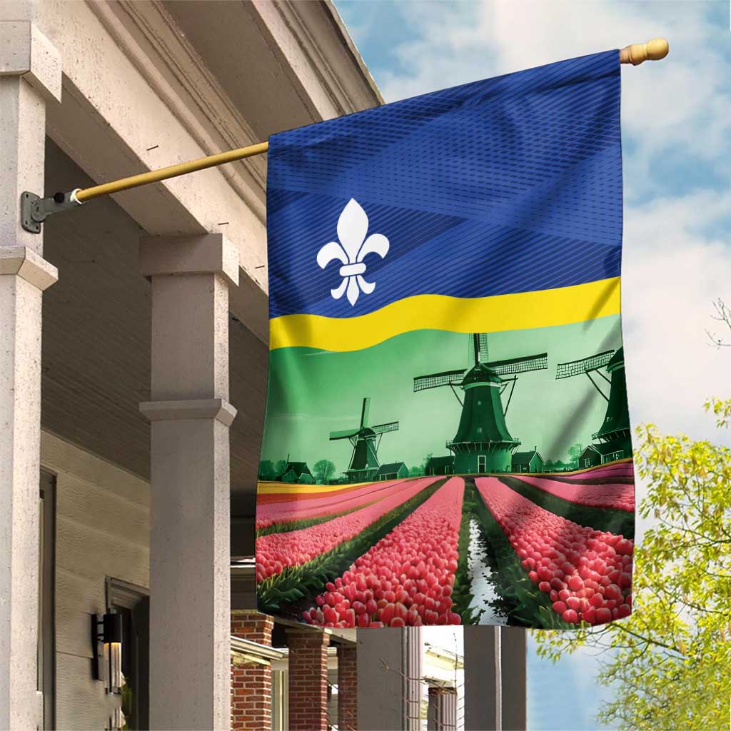 Netherlands Flevoland Province Garden Flag Flag Style