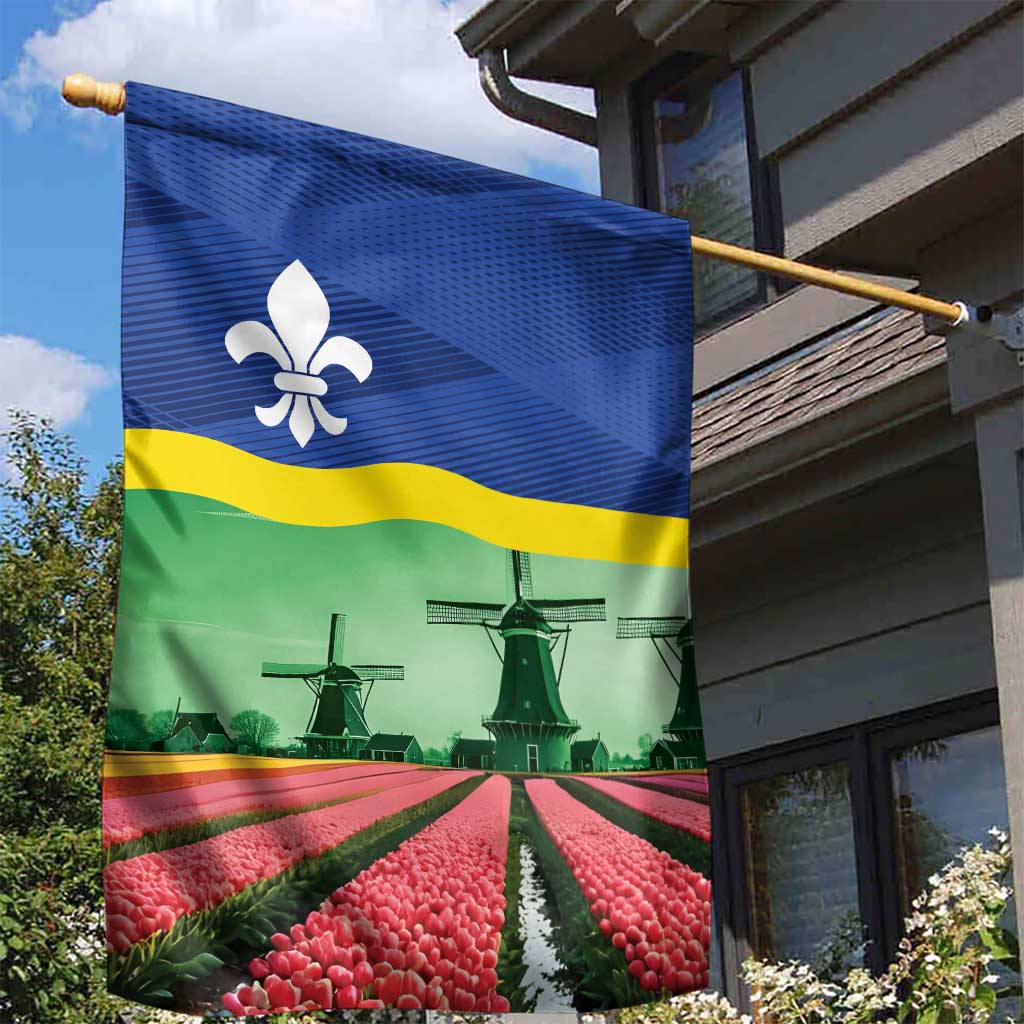 Netherlands Flevoland Province Garden Flag Flag Style