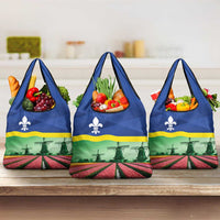 Netherlands Flevoland Province Grocery Bag Flag Style
