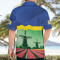 Netherlands Flevoland Province Hawaiian Shirt Flag Style