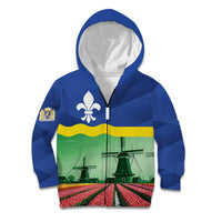 Netherlands Flevoland Province Kid Hoodie Flag Style