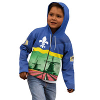 Netherlands Flevoland Province Kid Hoodie Flag Style