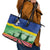 Netherlands Flevoland Province Leather Tote Bag Flag Style