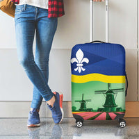 Netherlands Flevoland Province Luggage Cover Flag Style