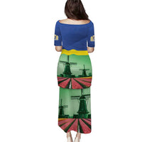 Netherlands Flevoland Province Puletasi Flag Style