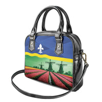 Netherlands Flevoland Province Shoulder Handbag Flag Style