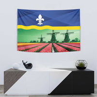 Netherlands Flevoland Province Tapestry Flag Style