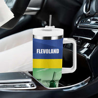 Netherlands Flevoland Tumbler With Handle Flag Style