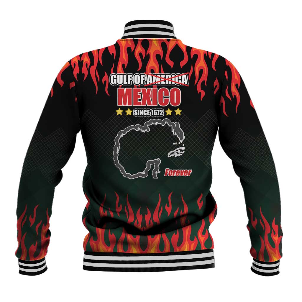 Gulf Of Mexico Since 1672 Baseball Jacket Golfo De Mexico and Forever