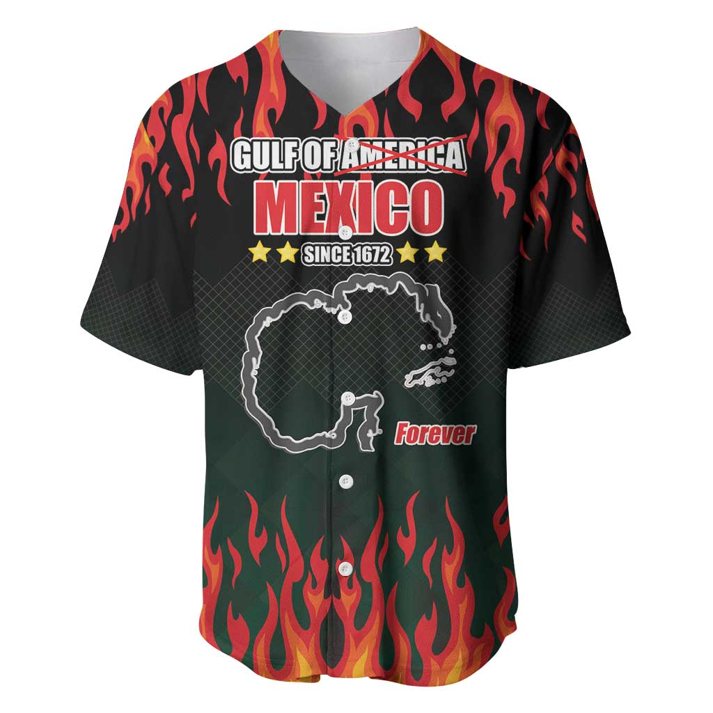 Gulf Of Mexico Since 1672 Baseball Jersey Golfo De Mexico and Forever