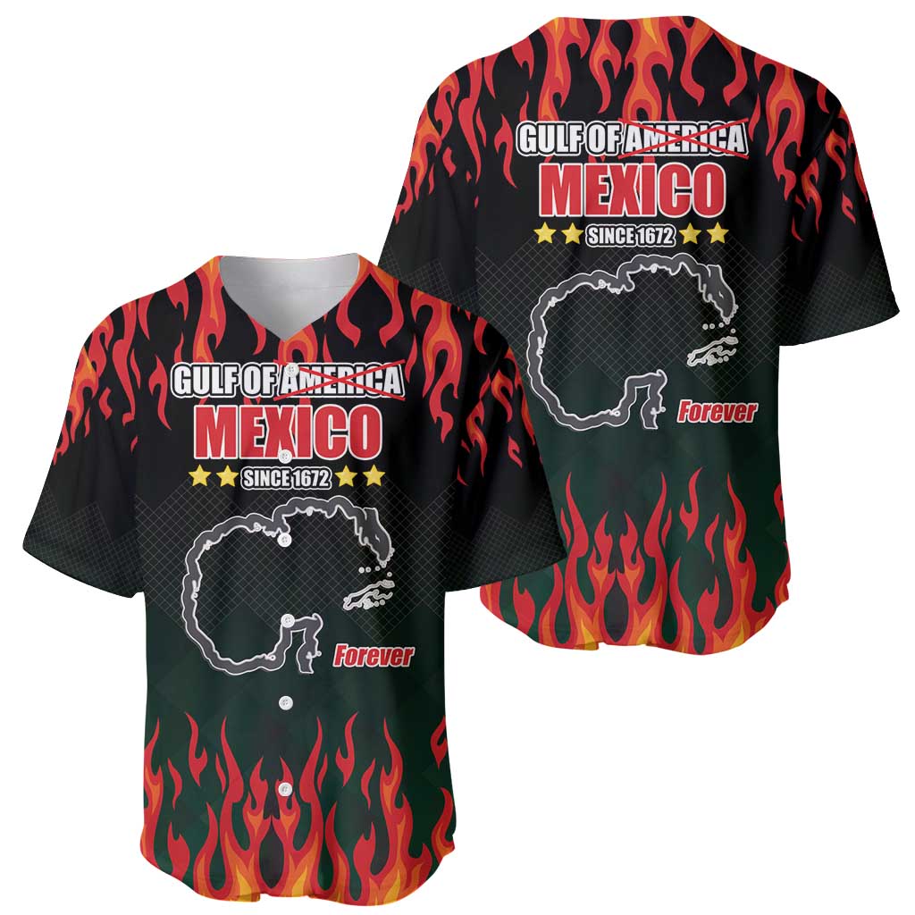 Gulf Of Mexico Since 1672 Baseball Jersey Golfo De Mexico and Forever