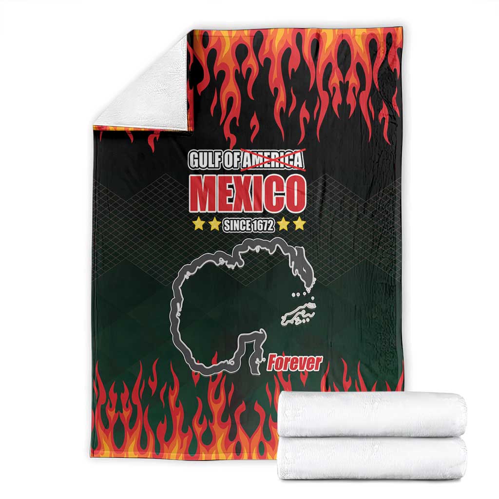 Gulf Of Mexico Since 1672 Blanket Golfo De Mexico and Forever