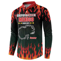 Gulf Of Mexico Since 1672 Button Sweatshirt Golfo De Mexico and Forever