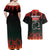 Gulf Of Mexico Since 1672 Couples Matching Off Shoulder Maxi Dress and Hawaiian Shirt Golfo De Mexico and Forever