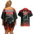 Gulf Of Mexico Since 1672 Couples Matching Off Shoulder Short Dress and Hawaiian Shirt Golfo De Mexico and Forever