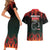 Gulf Of Mexico Since 1672 Couples Matching Short Sleeve Bodycon Dress and Hawaiian Shirt Golfo De Mexico and Forever