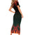 Gulf Of Mexico Since 1672 Family Matching Short Sleeve Bodycon Dress and Hawaiian Shirt Golfo De Mexico and Forever
