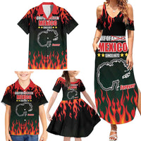 Gulf Of Mexico Since 1672 Family Matching Summer Maxi Dress and Hawaiian Shirt Golfo De Mexico and Forever