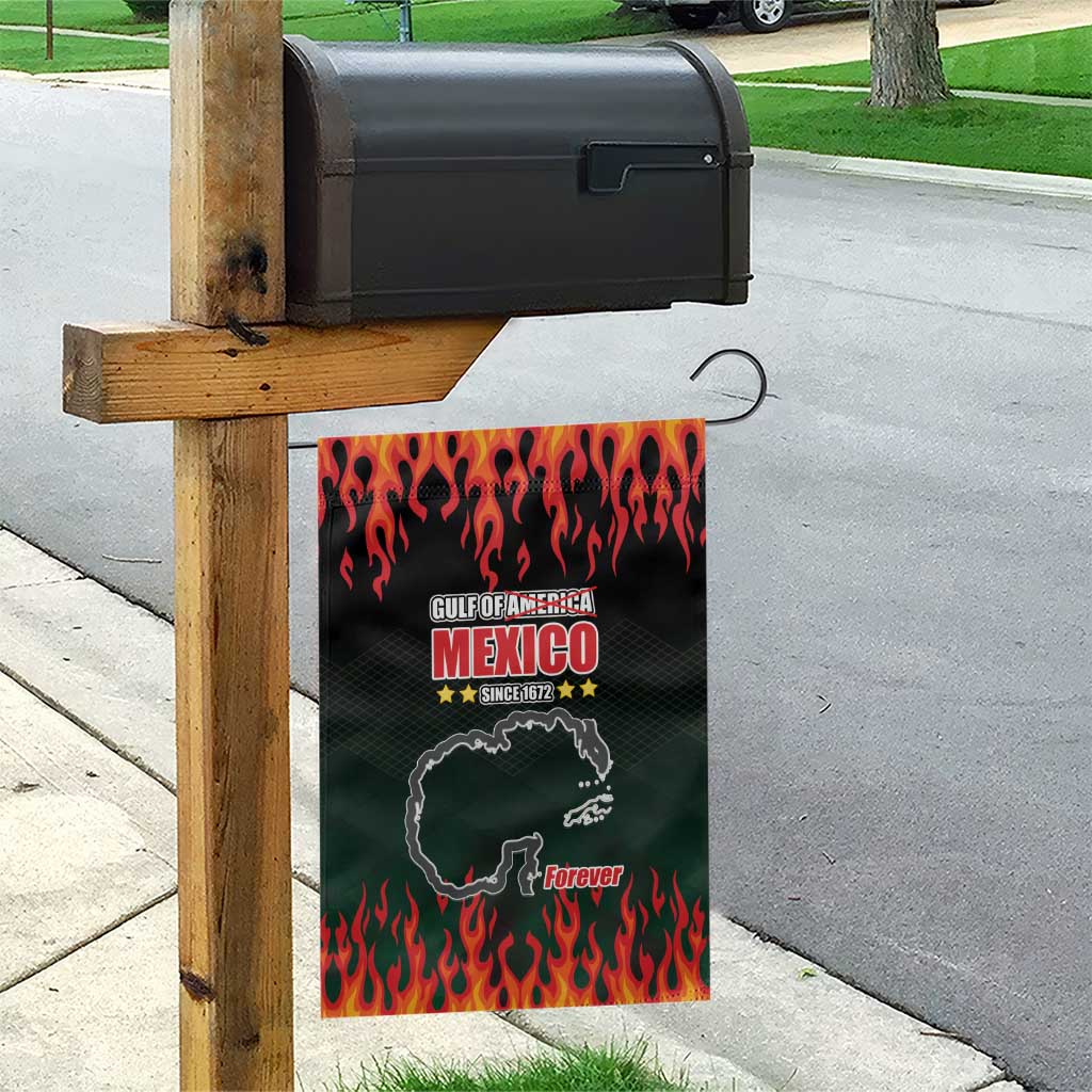 Gulf Of Mexico Since 1672 Garden Flag Golfo De Mexico and Forever