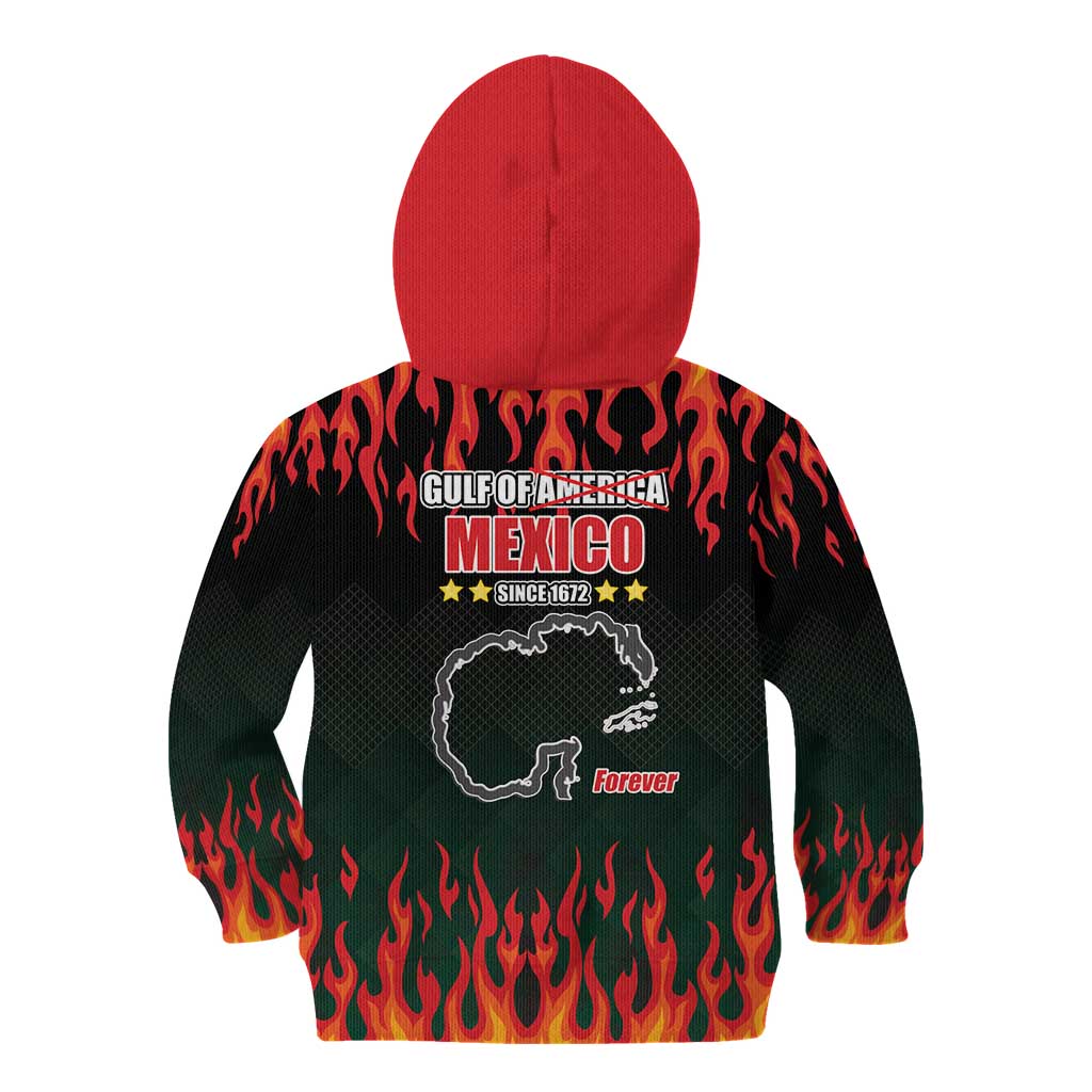 Gulf Of Mexico Since 1672 Kid Hoodie Golfo De Mexico and Forever