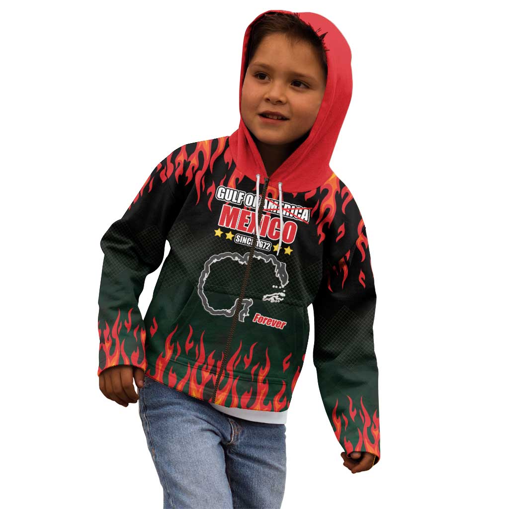 Gulf Of Mexico Since 1672 Kid Hoodie Golfo De Mexico and Forever