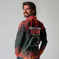 Gulf Of Mexico Since 1672 Long Sleeve Polo Shirt Golfo De Mexico and Forever