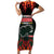 Gulf Of Mexico Since 1672 Short Sleeve Bodycon Dress Golfo De Mexico and Forever