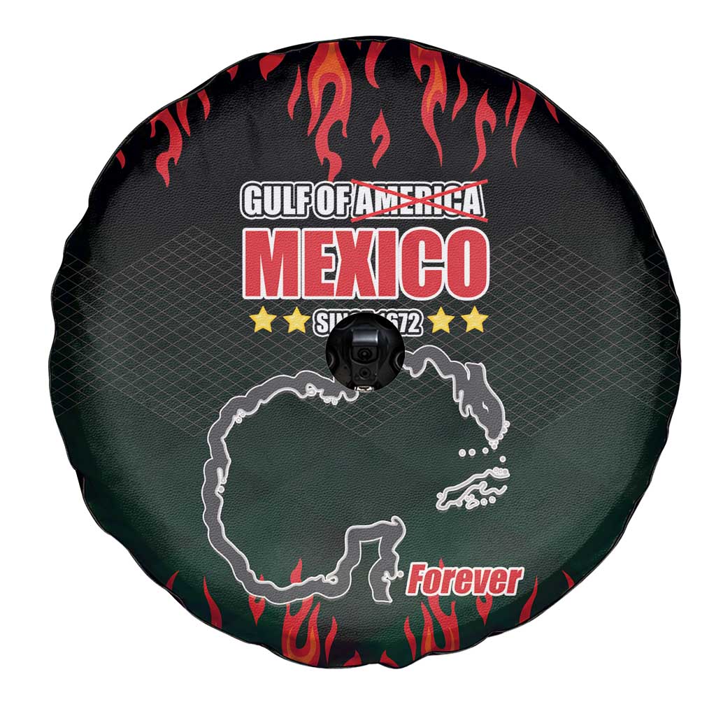 Gulf Of Mexico Since 1672 Spare Tire Cover Golfo De Mexico and Forever