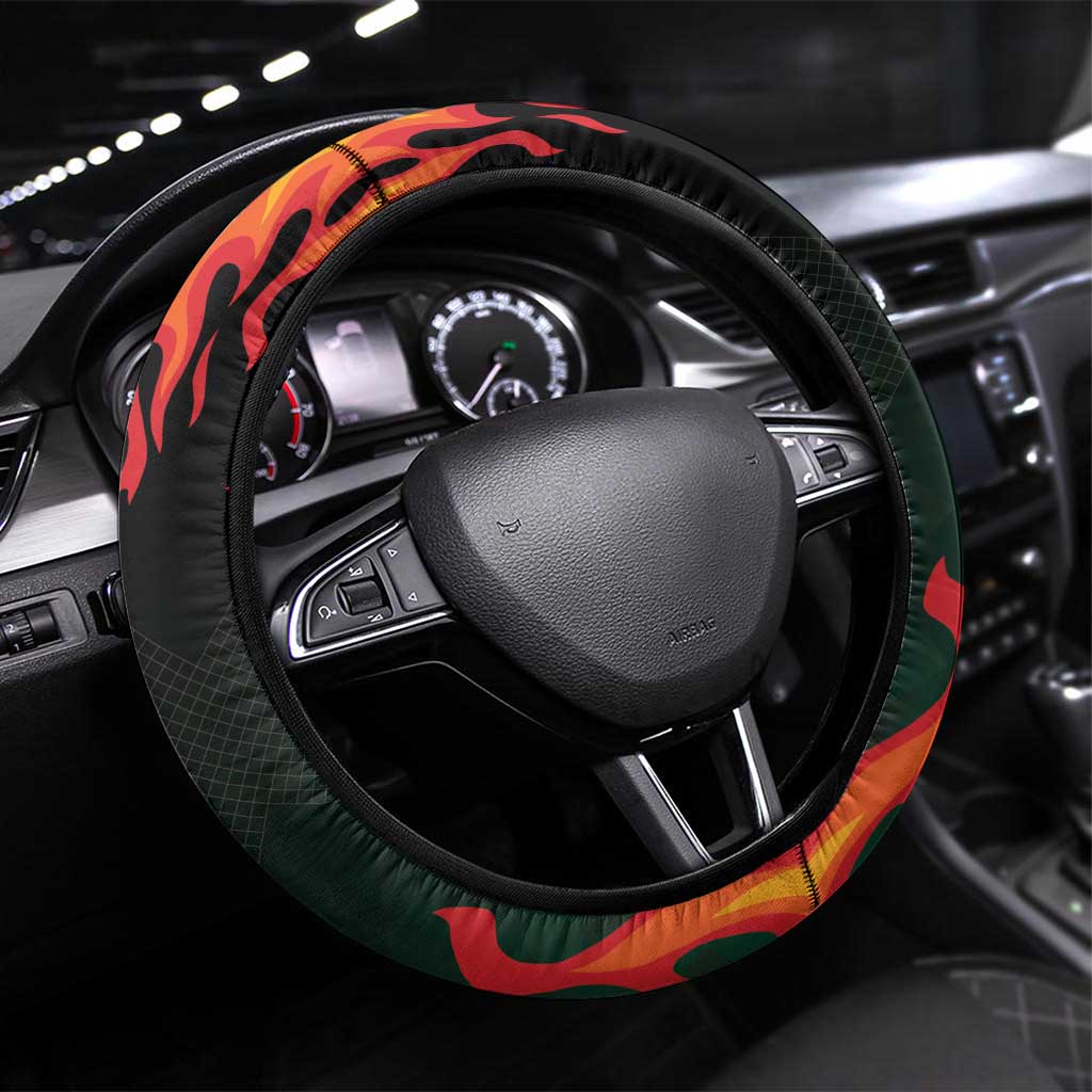 Gulf Of Mexico Since 1672 Steering Wheel Cover Golfo De Mexico and Forever
