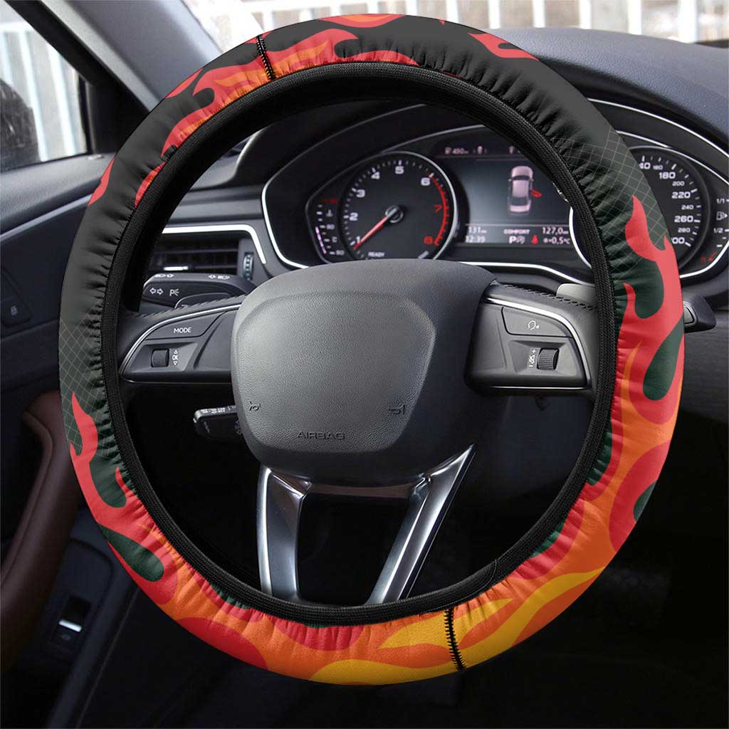 Gulf Of Mexico Since 1672 Steering Wheel Cover Golfo De Mexico and Forever