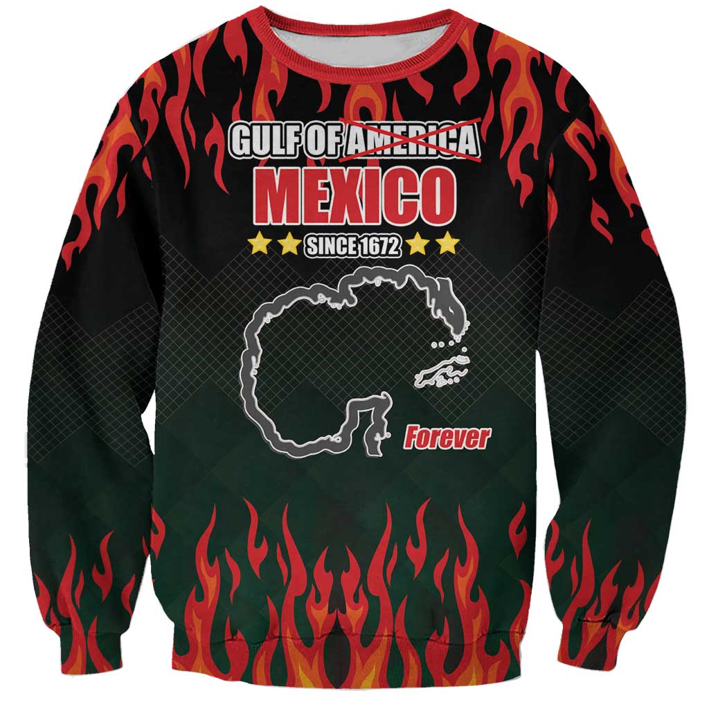 Gulf Of Mexico Since 1672 Sweatshirt Golfo De Mexico and Forever
