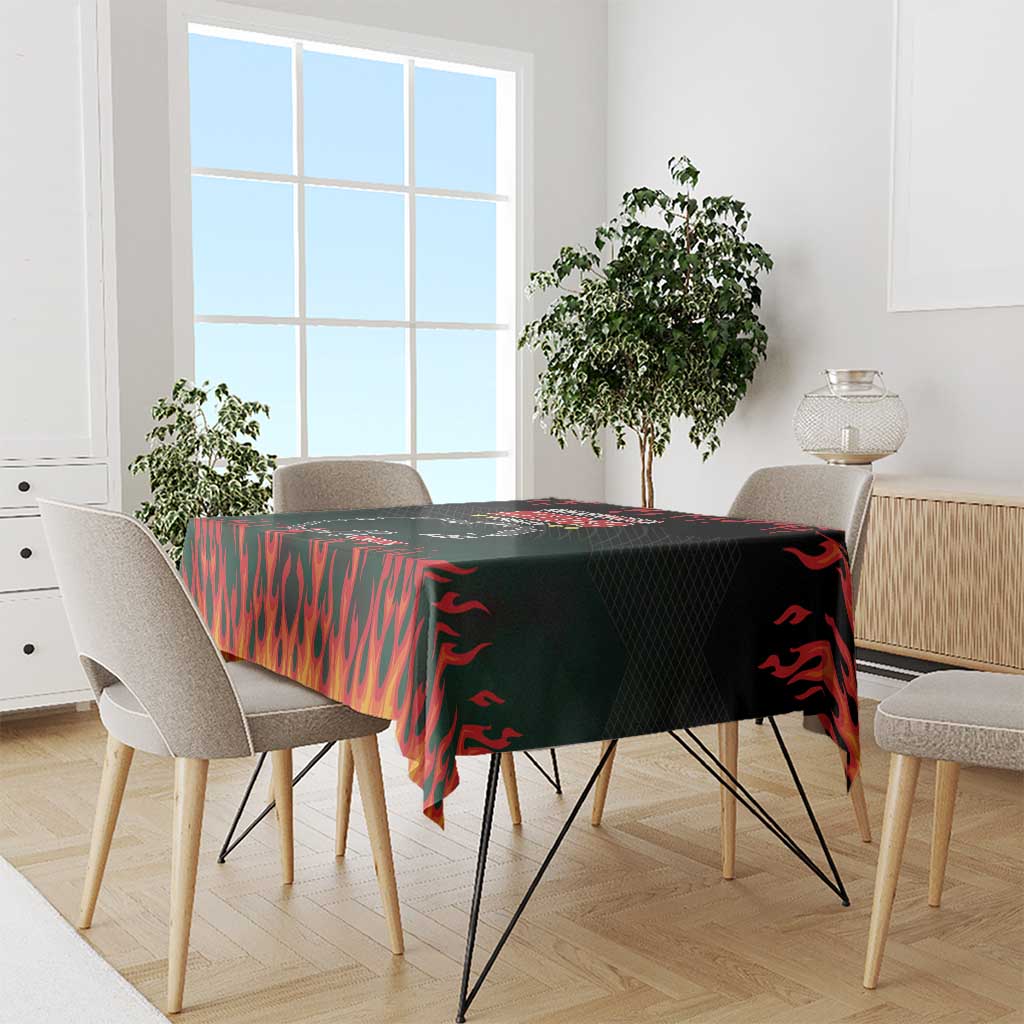 Gulf Of Mexico Since 1672 Tablecloth Golfo De Mexico and Forever