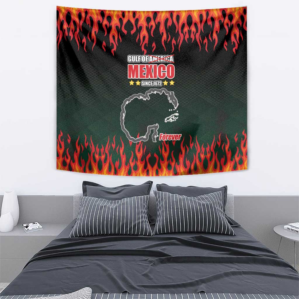 Gulf Of Mexico Since 1672 Tapestry Golfo De Mexico and Forever