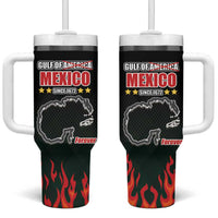 Gulf Of Mexico Since 1672 Tumbler With Handle Golfo De Mexico and Forever