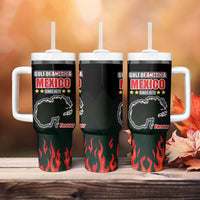 Gulf Of Mexico Since 1672 Tumbler With Handle Golfo De Mexico and Forever