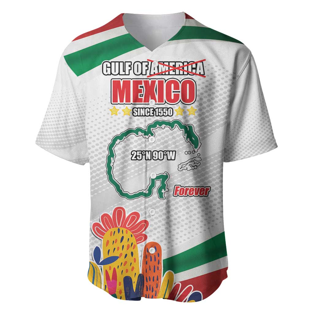 Gulf Of Mexico Since 1550 Baseball Jersey Golfo De Mexico Forever