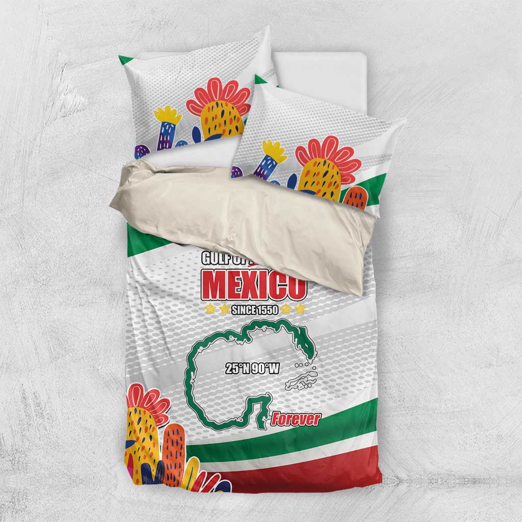 Gulf Of Mexico Since 1550 Bedding Set Golfo De Mexico Forever