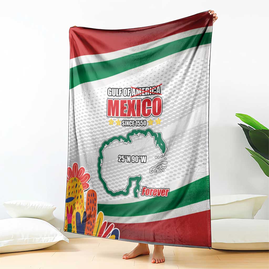 Gulf Of Mexico Since 1550 Blanket Golfo De Mexico Forever
