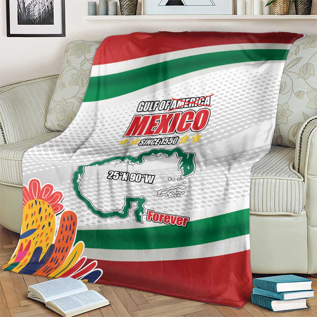 Gulf Of Mexico Since 1550 Blanket Golfo De Mexico Forever