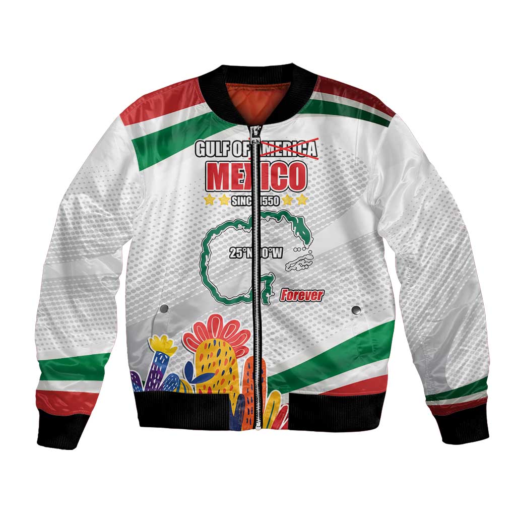 Gulf Of Mexico Since 1550 Bomber Jacket Golfo De Mexico Forever