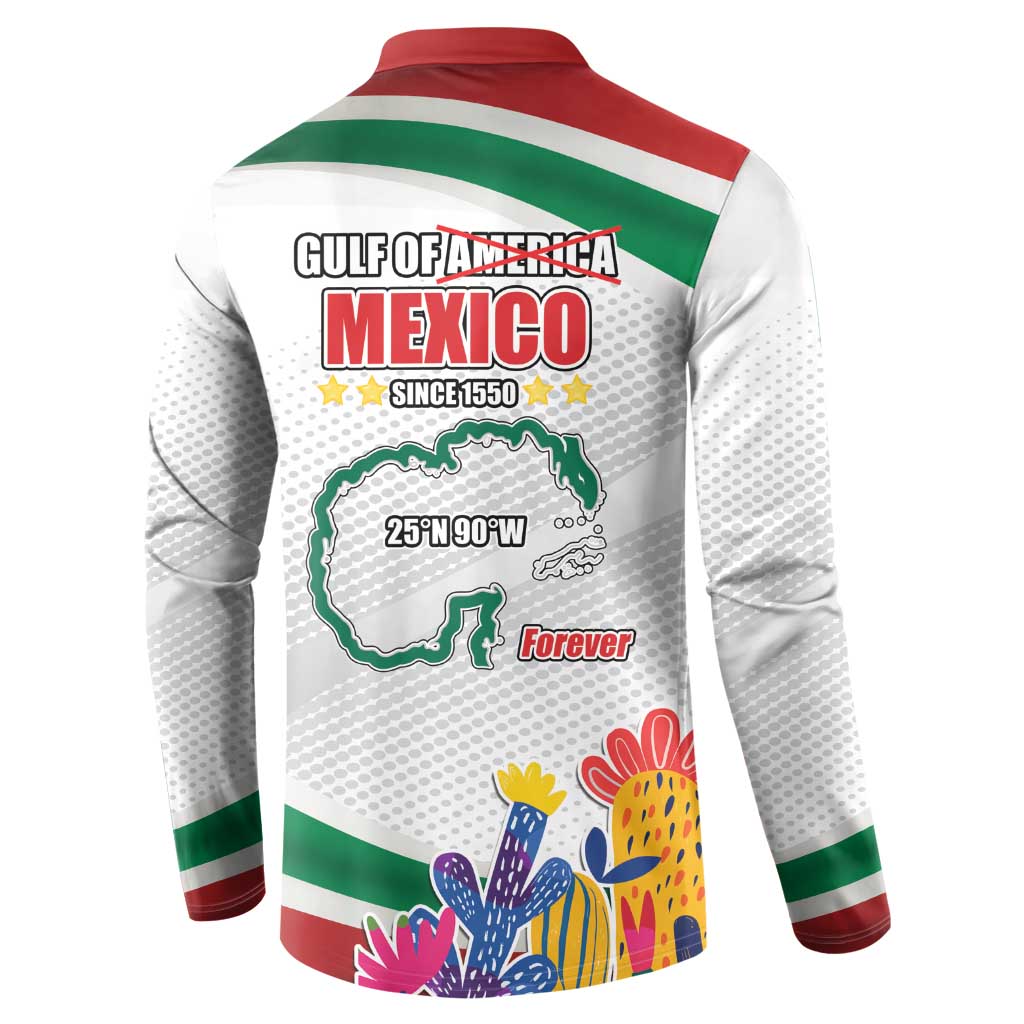 Gulf Of Mexico Since 1550 Button Sweatshirt Golfo De Mexico Forever
