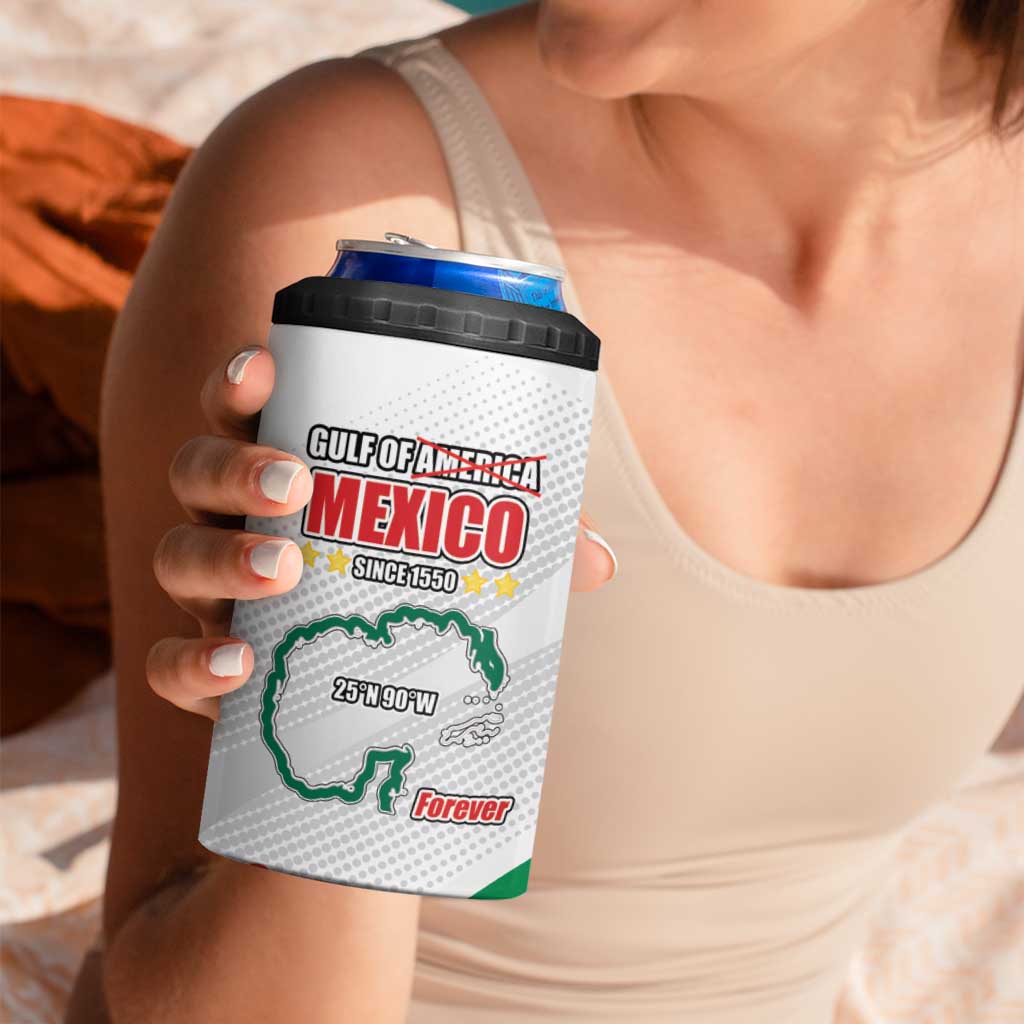 Gulf Of Mexico Since 1550 4 in 1 Can Cooler Tumbler Golfo De Mexico Forever