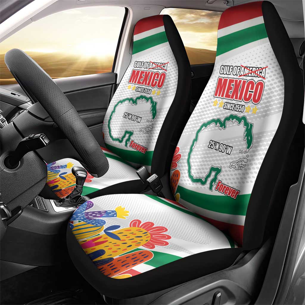 Gulf Of Mexico Since 1550 Car Seat Cover Golfo De Mexico Forever