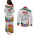 Gulf Of Mexico Since 1550 Couples Matching Puletasi and Long Sleeve Button Shirt Golfo De Mexico Forever